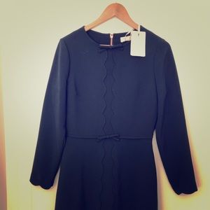 Ted baker navy Aline dress BNWT